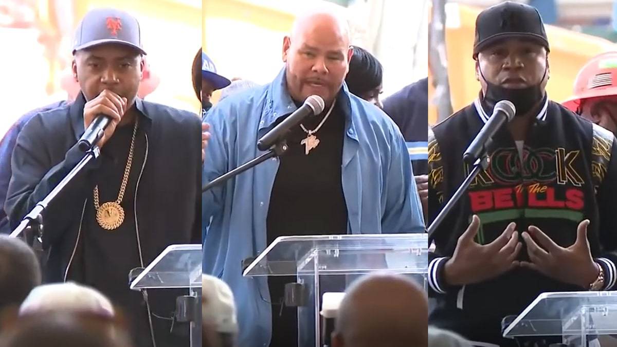 History was made as Nas, LL Cool J, Fat Joe and other Hip Hop legends attended the groundbreaking ceremony for the Hip Hop Museum.