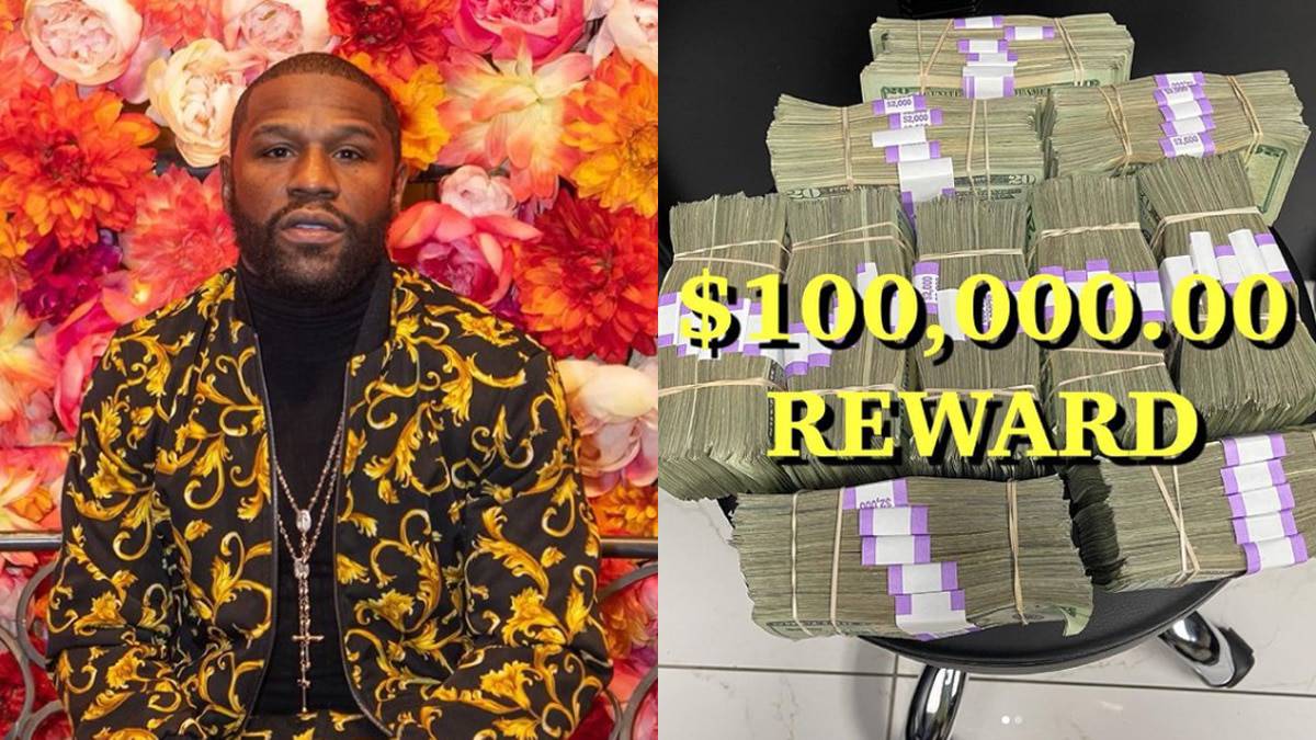 100K REWARD OFFERED BY FLOYD MAYWEATHER AFTER HOME IS BURGLARIZED