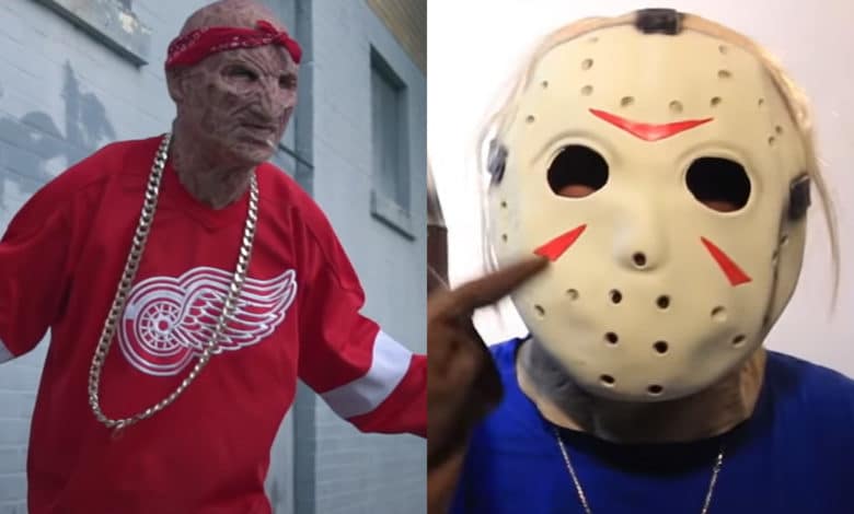Halloween Tupac Parody Music Videos Feat. Freddy Krueger, Jason