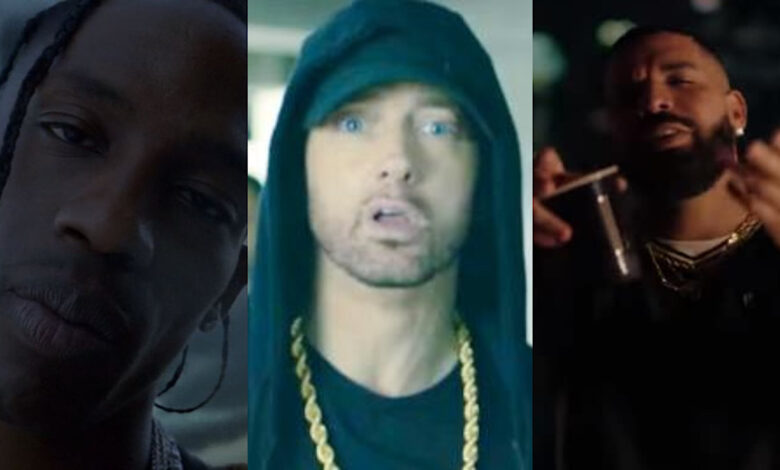 Eminem, Drake, Travis Scott Among Top 10 Earners Of 2021