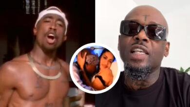 Tupac's Face Purposely Covered On Salt-N-Pepa's "Whatta Man" Video
