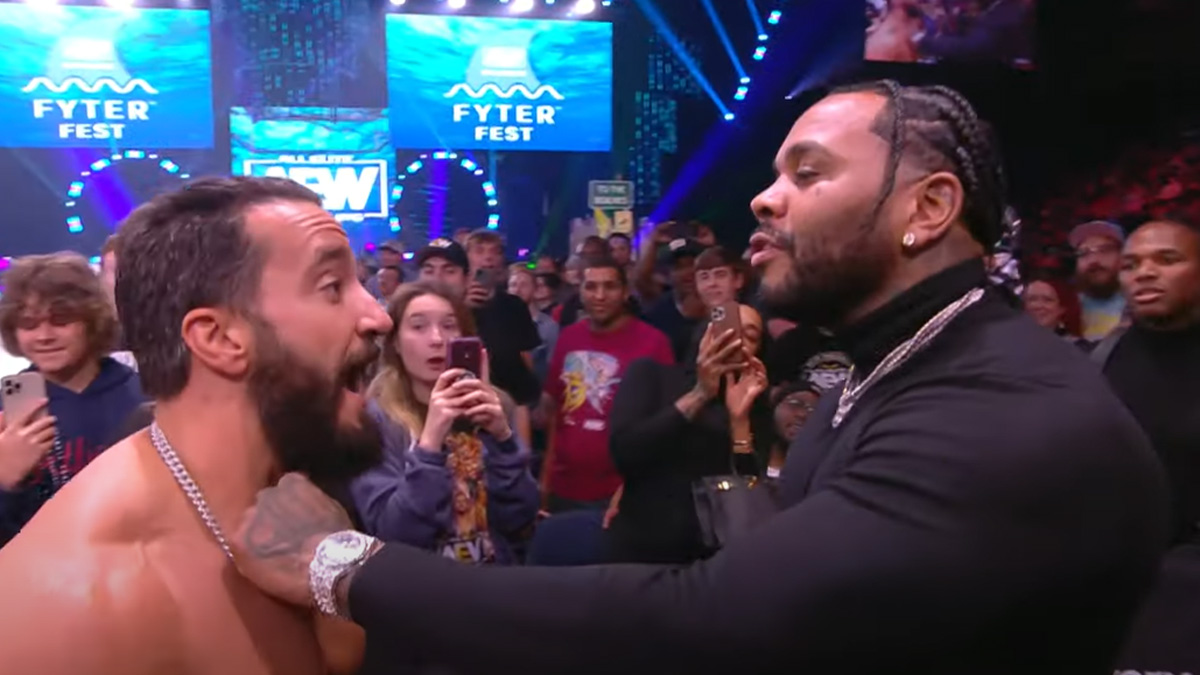 Kevin Gates Is ALL Elite! Knocks Out AEW Wrestler On Live TV