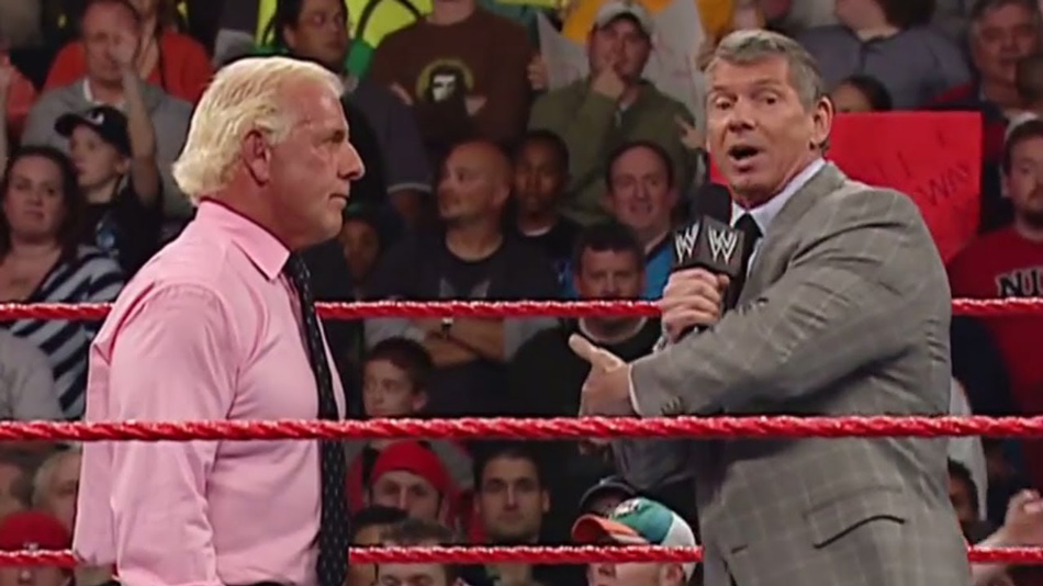 Watch Ric Flair's Reaction To Vince McMahon's Retirement