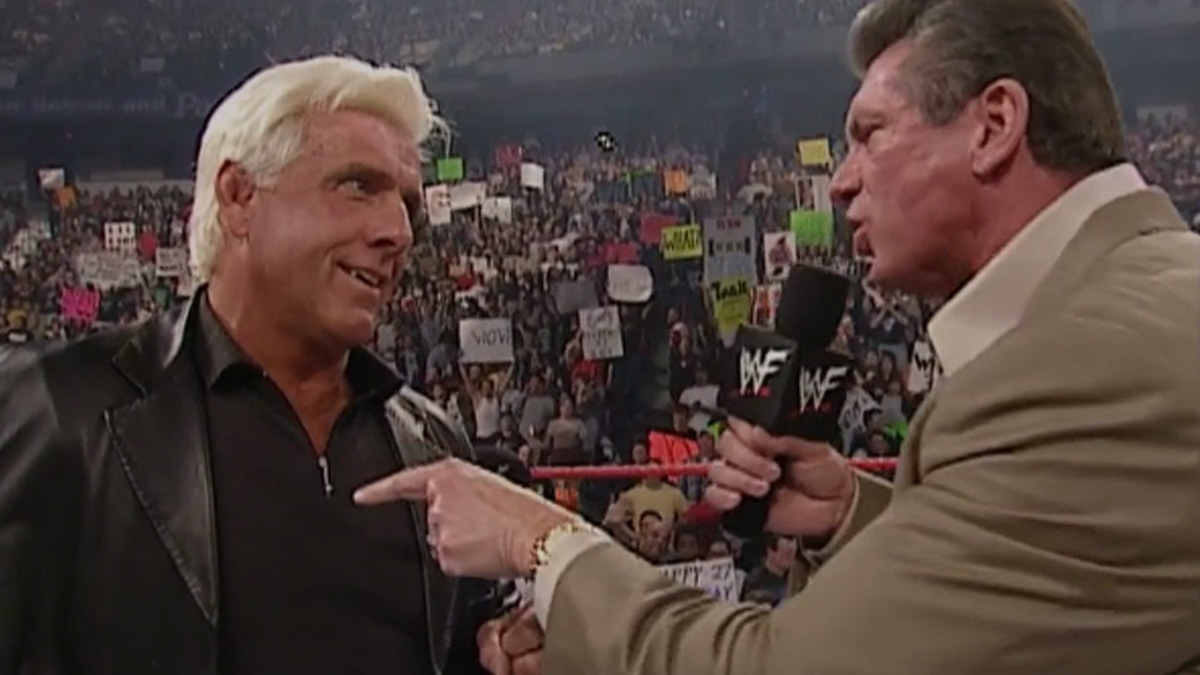 Watch Ric Flair's Reaction To Vince McMahon's Retirement