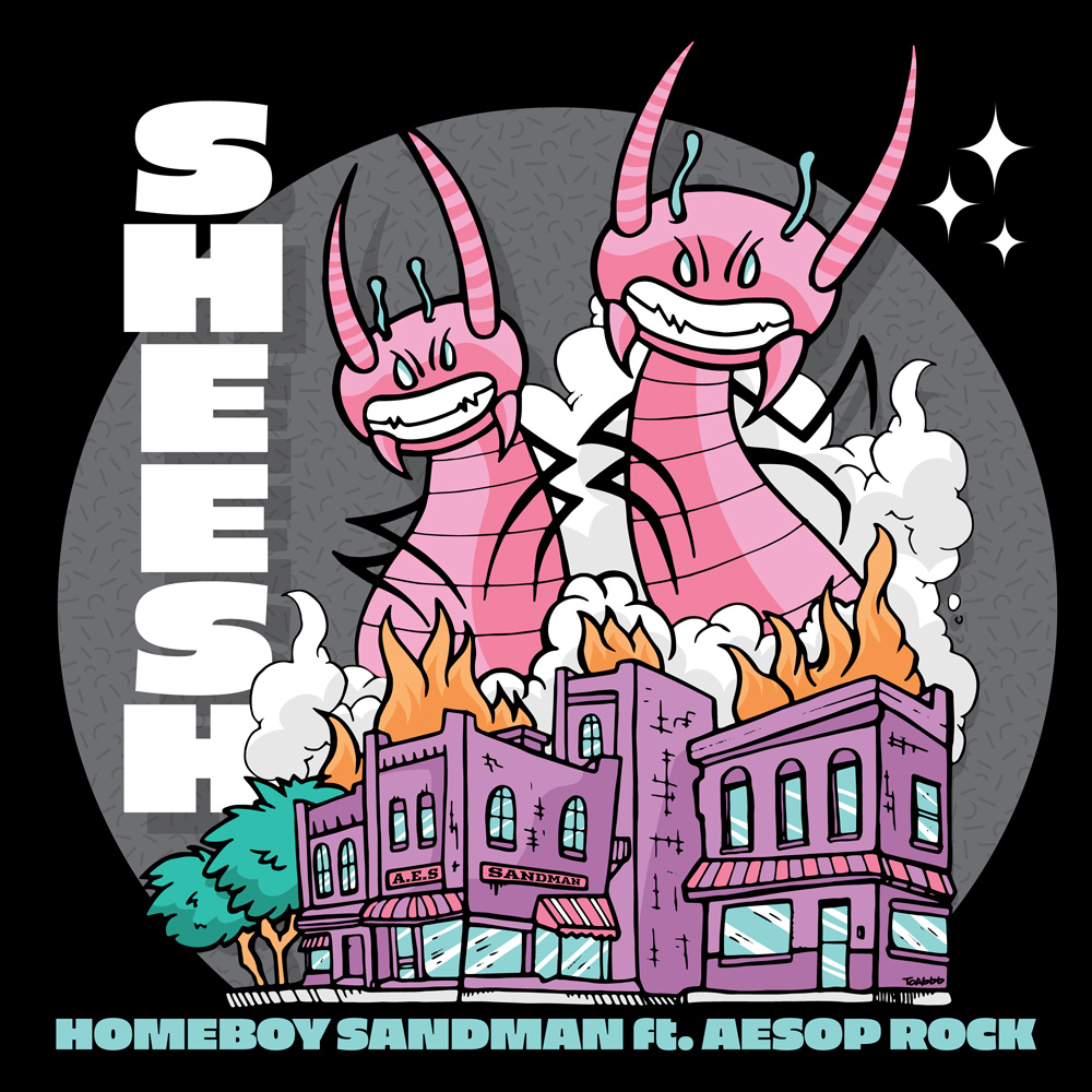 Homeboy Sandman & Aesop Rock Team Up on "Sheesh" Single
