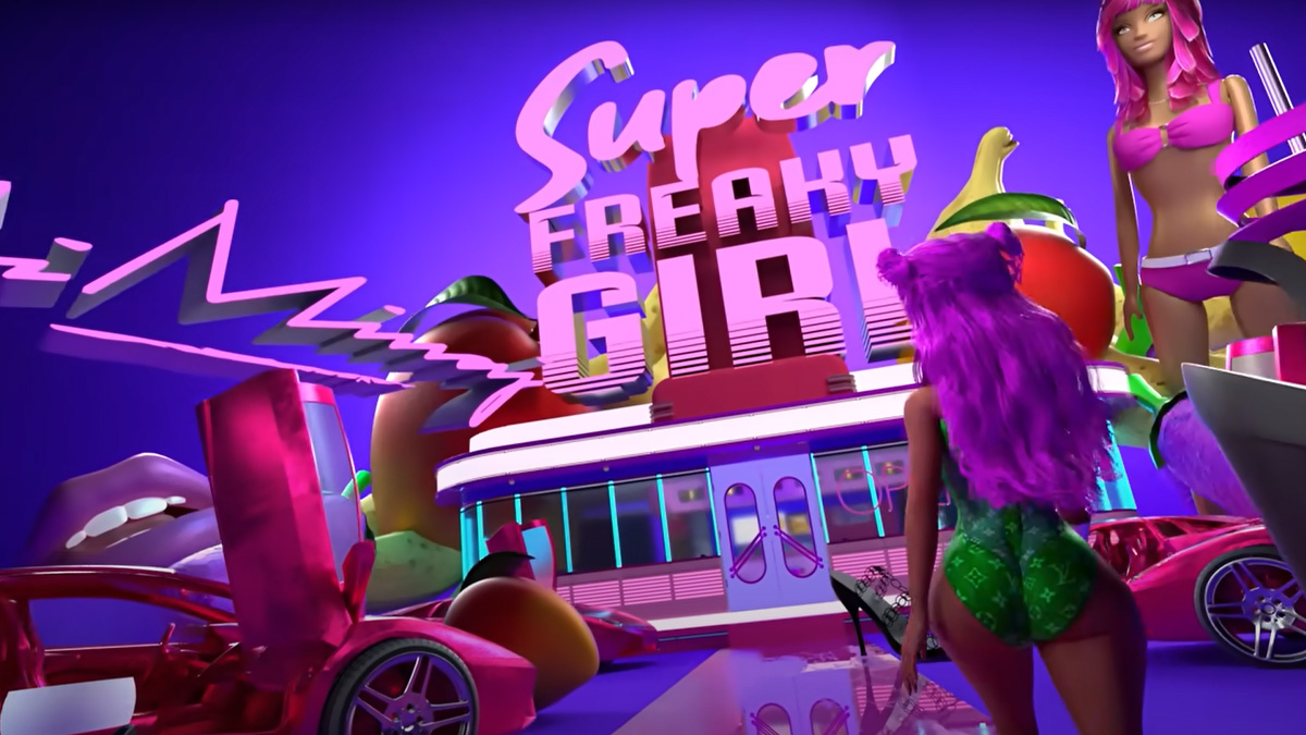 Nicki Minaj Make Spotify History With "Super Freaky Girl"