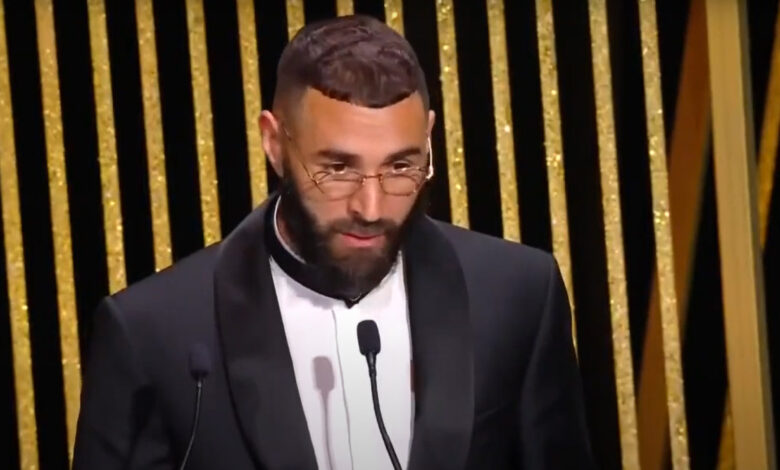 Tupac Tribute By Karim Benzema As He Wins Ballon d'Or Award