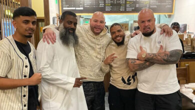 Fat Joe Links With Mutah "Napoleon" Beale In Saudi Arabia