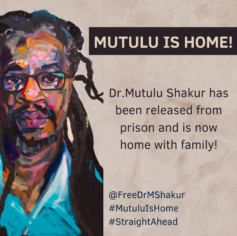 Tupac's Step-Father Dr. Mutulu Shakur Released From Prison