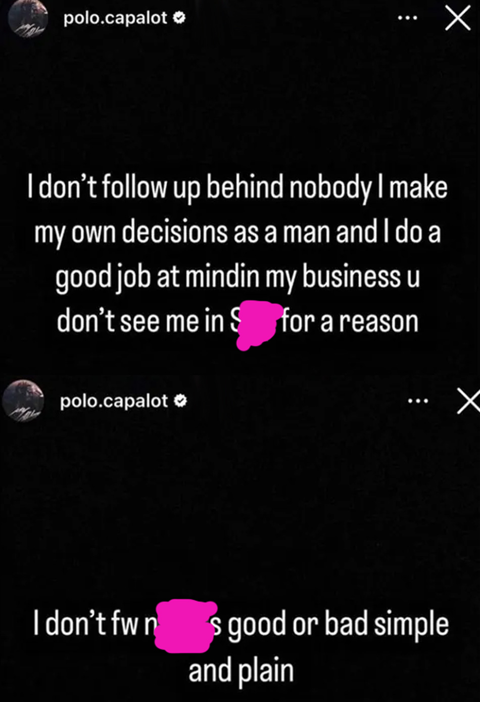 Polo G Responds To "Joining Trend" Of Unfollowing Gunna