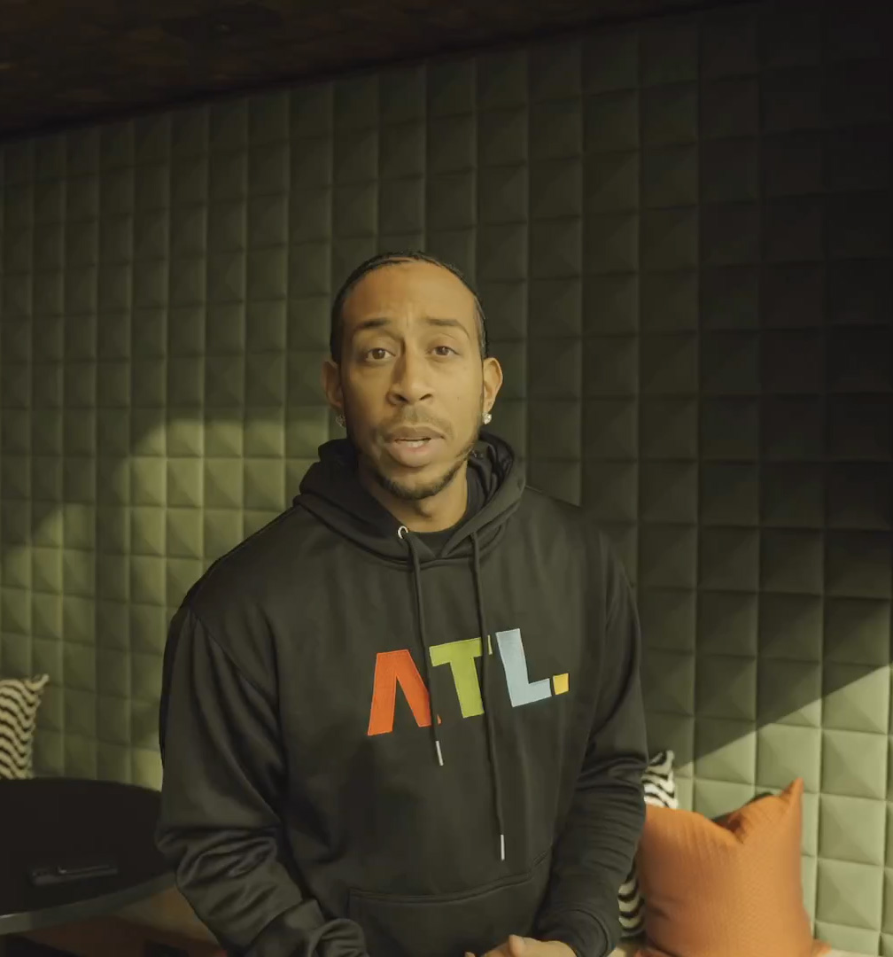 Ludacris in Atlanta (January 2023) as his foundation teams up with Microsoft.