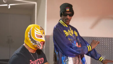 Snoop Dogg, Rey Mysterio Enter WM39 Lowriding To 90s Classic